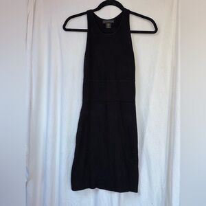 House of Harlow Black Knitted Sleeveless Dress